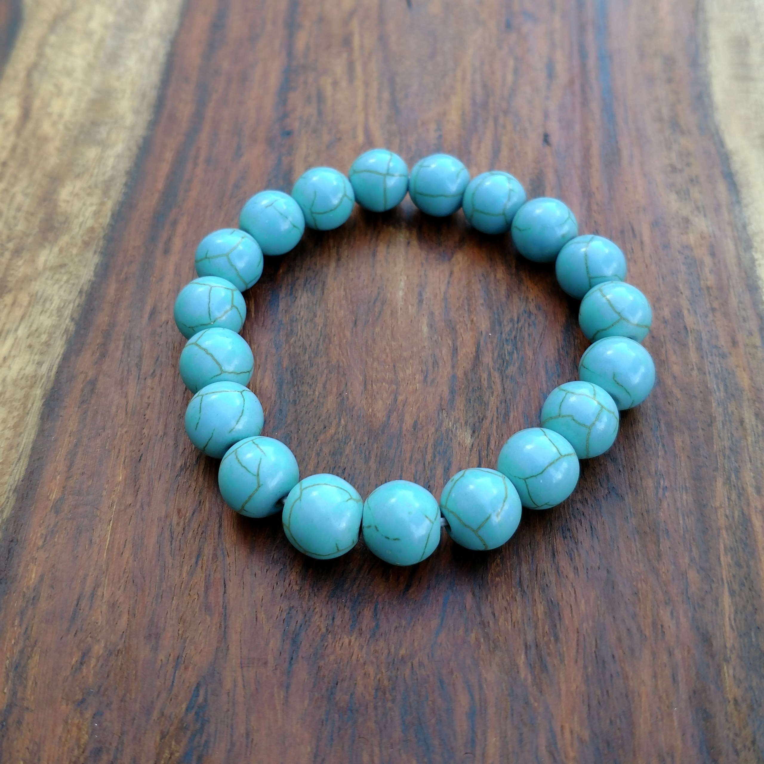 Natural Stone Turquoise Bracelet
